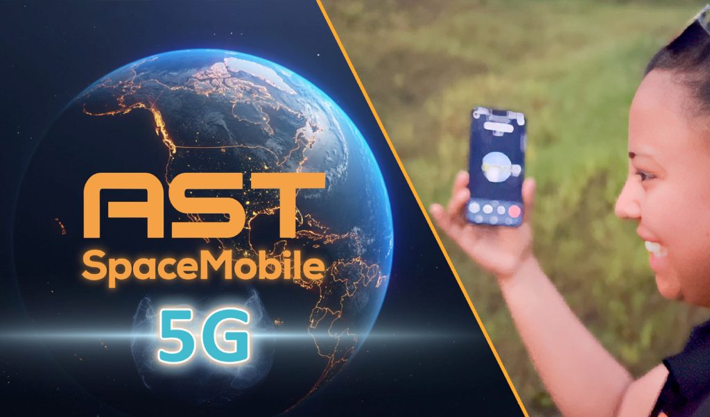 AST SpaceMobile achieves the first-ever 5G connectivity from space directly to ordinary cell phones