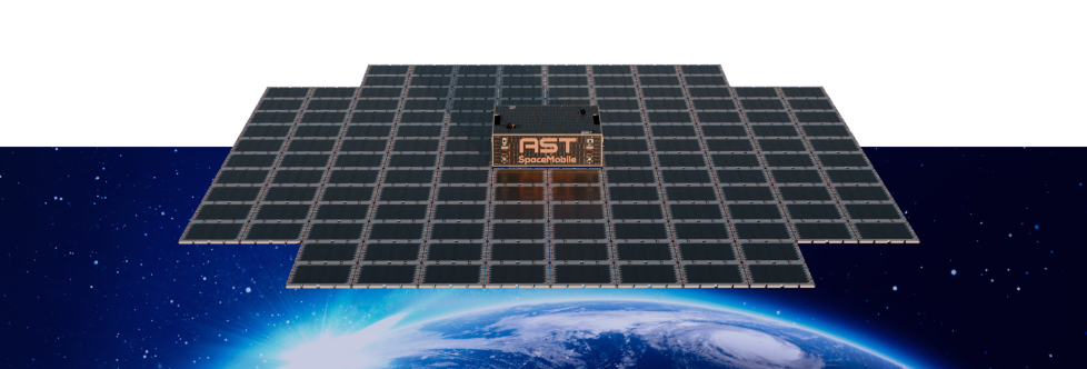 AST Satellite Above World